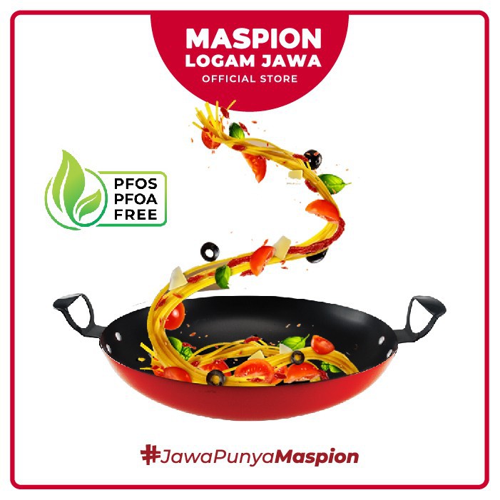 WAJAN MASAK MASPION WONDER WOK 36cm LOGAM JAWA