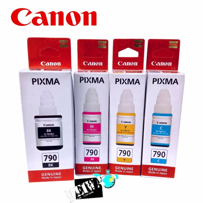 READY Tinta Printer Canon 790 G1010 G 2010 G3010 varian Black - Hitam