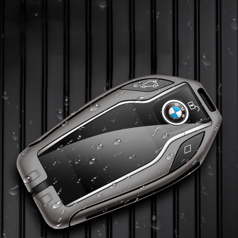 Casing Kunci Mobil Bahan Zinc Alloy + Kulit Untuk BMW 5 7 Series G11 G12 G30 G31 G32 I8 I12 I15 G01 G05 G07 X3 X4 X5 X7