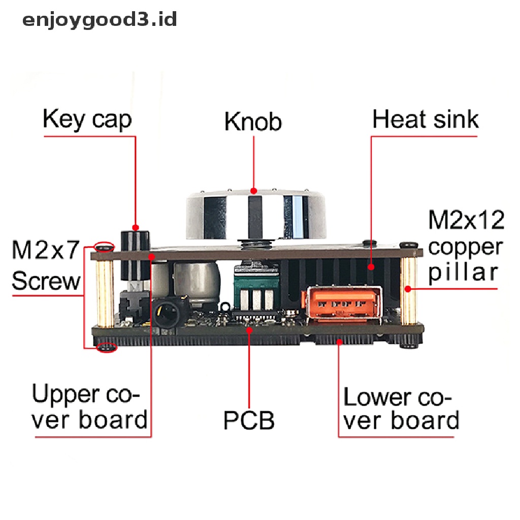 [id] ZK-1002M 100W+100W Bluetooth 5.0 Power Audio Amplifier Board Stereo Amplificador [dd]