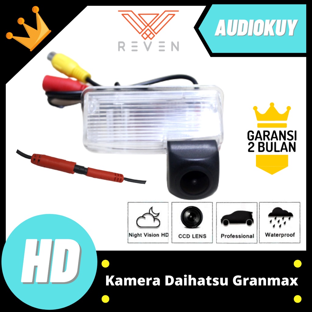 Kamera Mundur HD Daihatsu Granmax / Kamera Parkir Reven