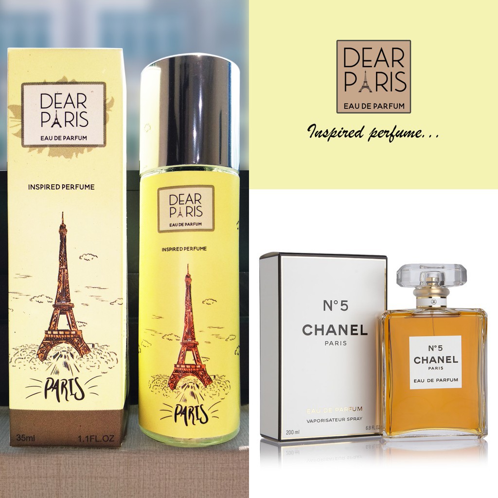 Parfum Premium Dear Paris Aroma Chanel No 5 35 ml Tahan 12 Jam Keren