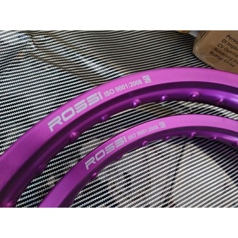 Velg V Rossi Ukuran 140 160 Ring 17 Gold Hitam Silver Biru Ungu