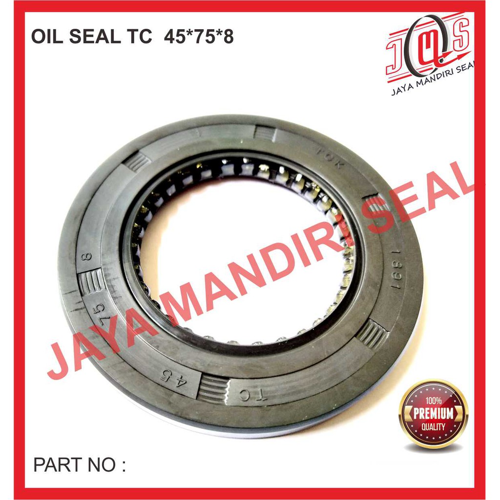 

OIL SEAL TC 45X75X8 45*75*8 45-75-8 45 75 8