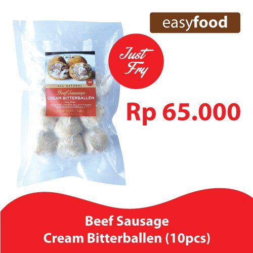 

Beef Sausage cream Bitterballen (10 Pcs) ± 250 Gr