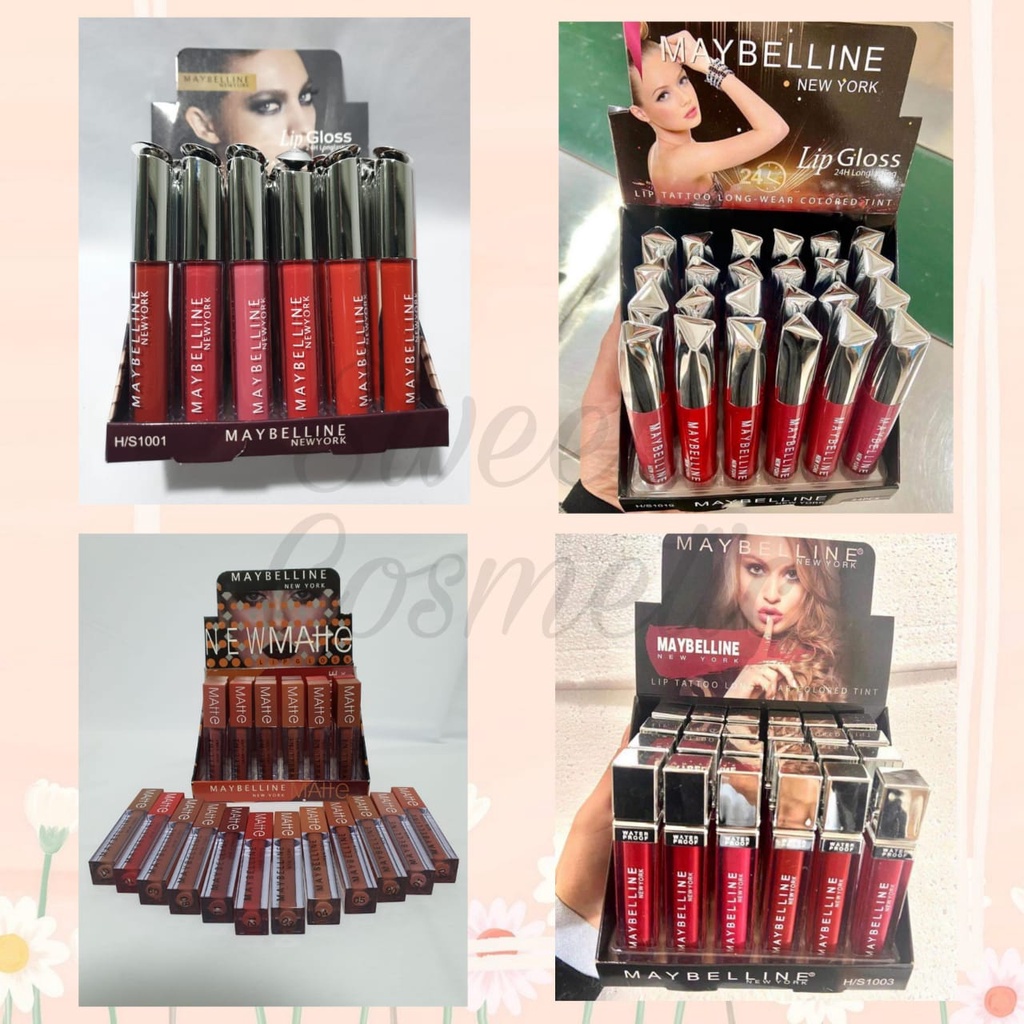 [PERLUSIN] LIPCREAM MAYBELLINE SUPERMATTE INK BARCODE / LIPCREAM Maybeline