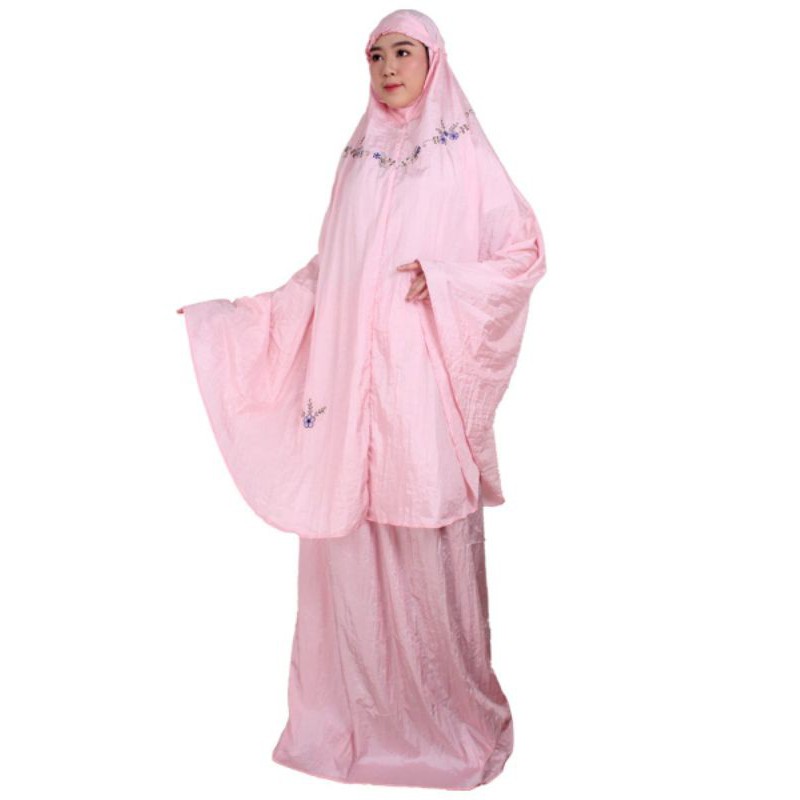 MUKENA HALIMAH PARASUT PREMIUM ll MUKENA TRAVELING