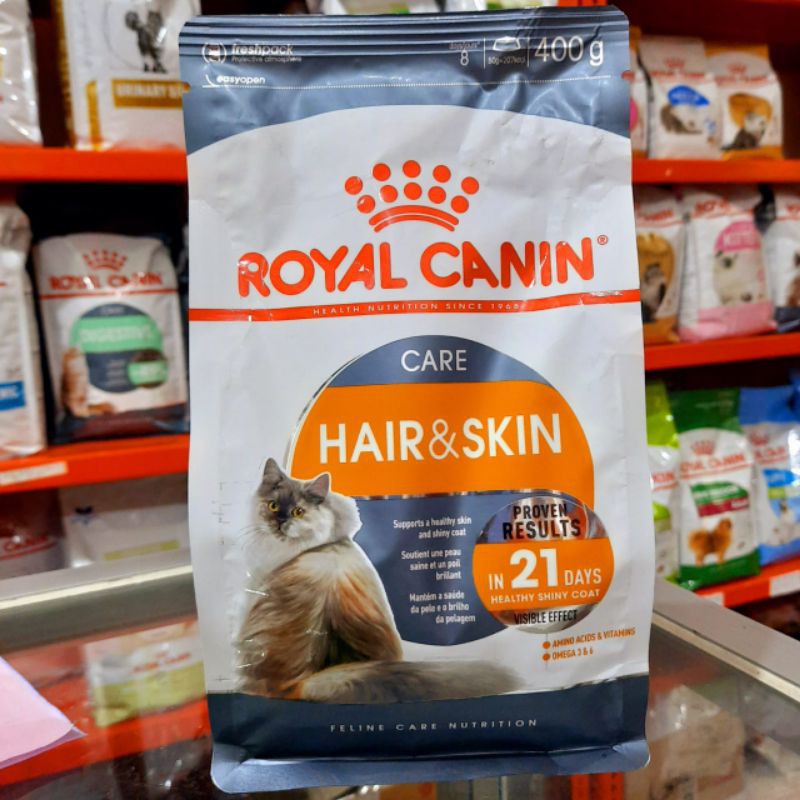 Royal canin hair&amp;skin 400gr FRESH PACK