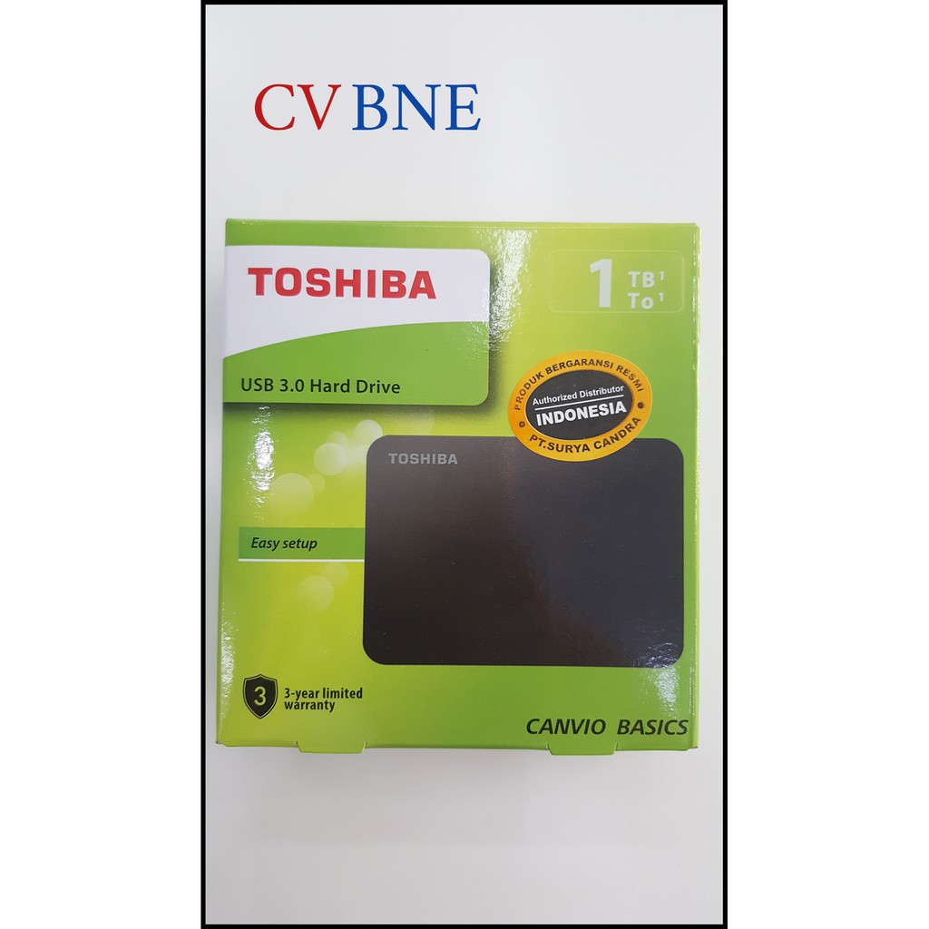 HARDISK TOSHIBA 1TB EXTERNAL