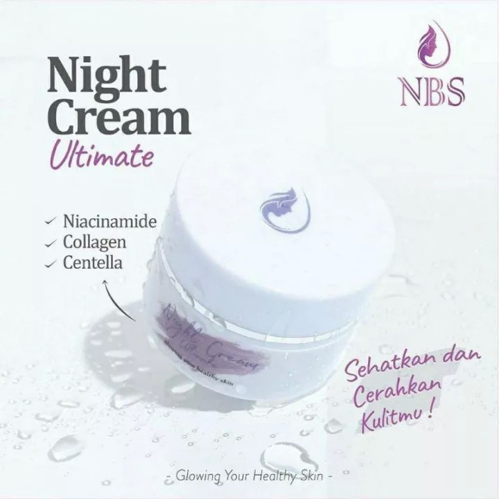 NBS SKINCARE/cream malam nbs/night cream nbs/krim nbs/krim malam nbs/eceran nbs