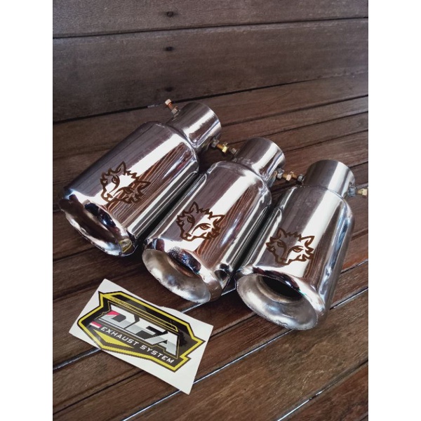 Knalpot srigala mobil solar dan bensin grandmax Futura ss Luxio apv l300 elf truk canter Isuzu giga 