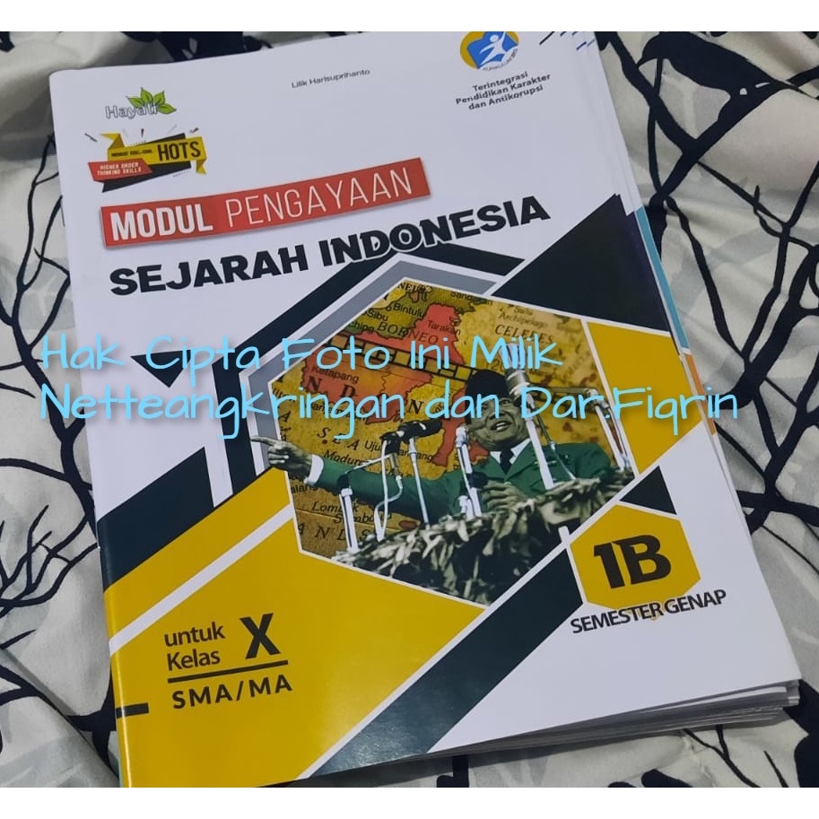 LKS Sejarah Indonesia Kelas 10 11 SMA MA K13 Semester 2 Revisi 2018 HAYATI X