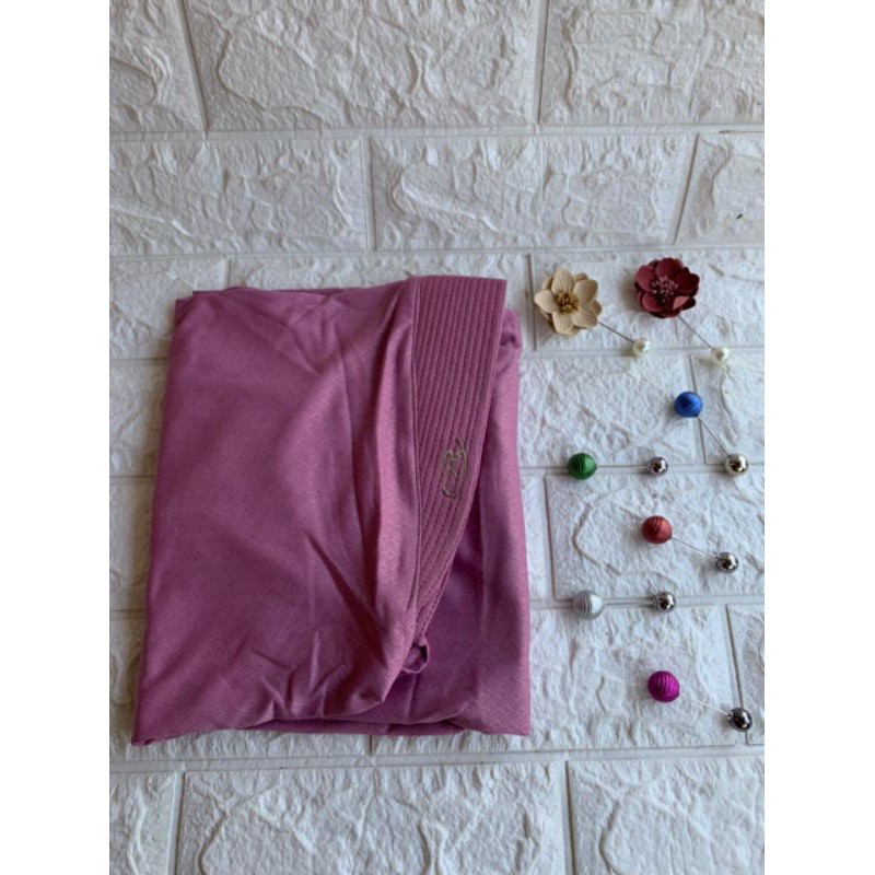 (Original Arey) YUMNA•• Kerudung instan•° Jilbab Instan Jersey-Pink