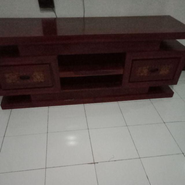 Bufet Meja Tv Jati Minimalis Koin