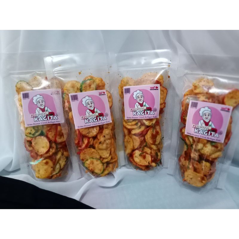 

Kerupuk / Keripik Seblak Daun Jeruk Pedas {SEBRING} | 50-250gram |