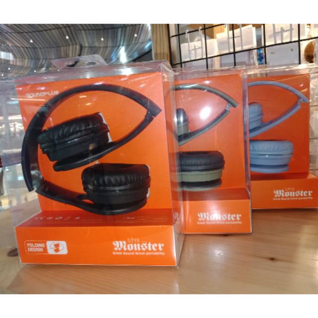 Headphone soundplus STYX monster