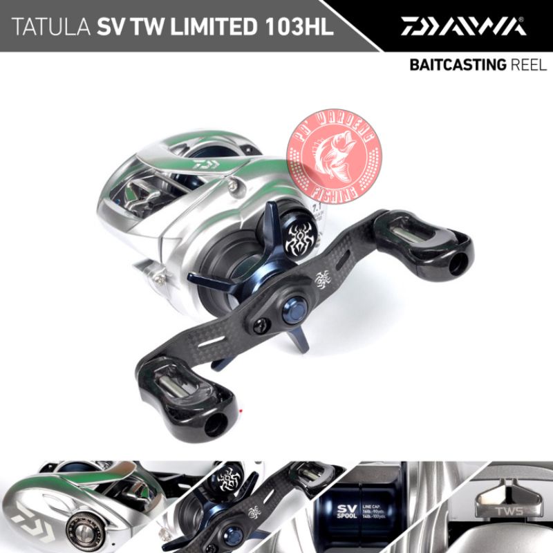 Reel BC Daiwa Tatula SV TW Limited 103HL | Handle Kiri | Limited | 100% original