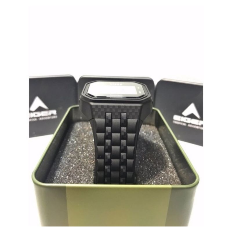 Jam Tangan Linville Digital Hitam/Eiger1989-5091 original produk