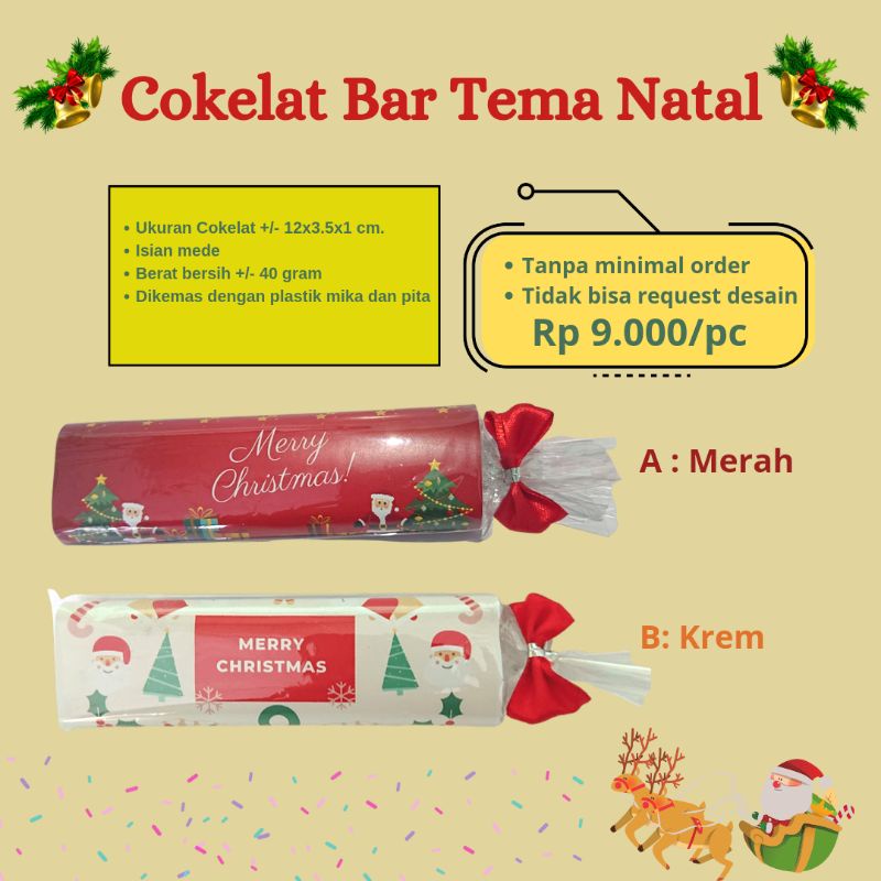 

Cokelat Bar Tema Natal (satuan)