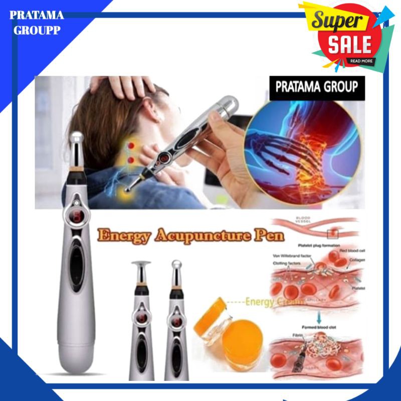 PEN ALAT TERAPI PIJAT AKUPUNTUR MERIDIAN ELEKTRIK ORIGINAL / PEN ALAT AKU PUNTUR TERAPI PIJAT