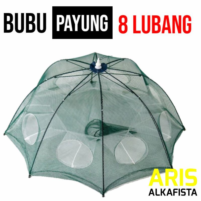 Perangkap Ikan Bubu Payung 8 Lubang