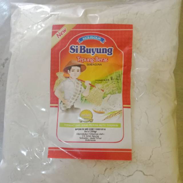 Tepung beras si buyung 250 gr
