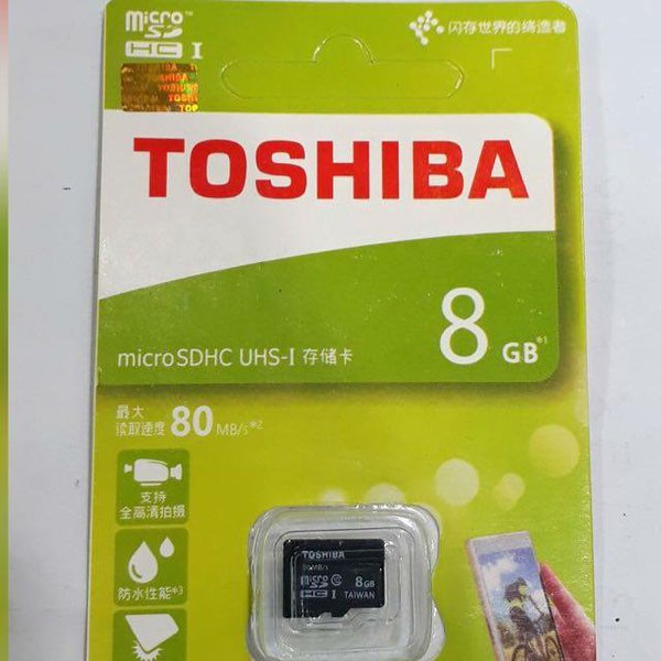 Micro SD Toshiba  HIJAU 2 /4 / 8 / 16 / 32 /  64 GB - Memory Card - MicroSD Toshiba- MMC