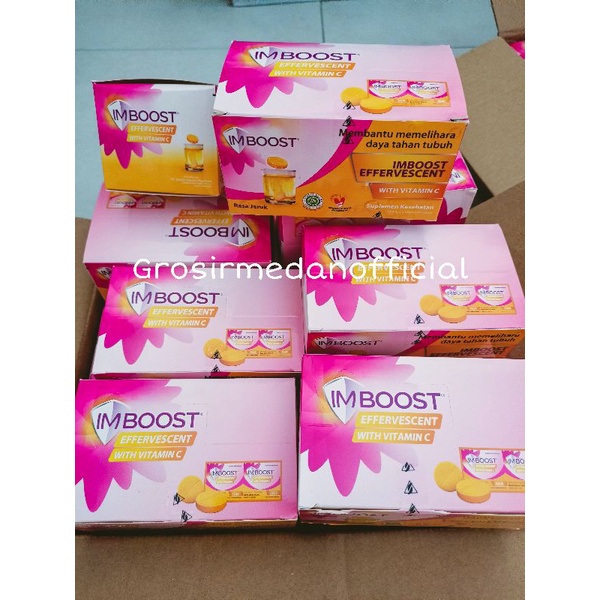 IMBOOST EFFERVESCENT VITAMIN C 1 BOX ISI 20 TAB