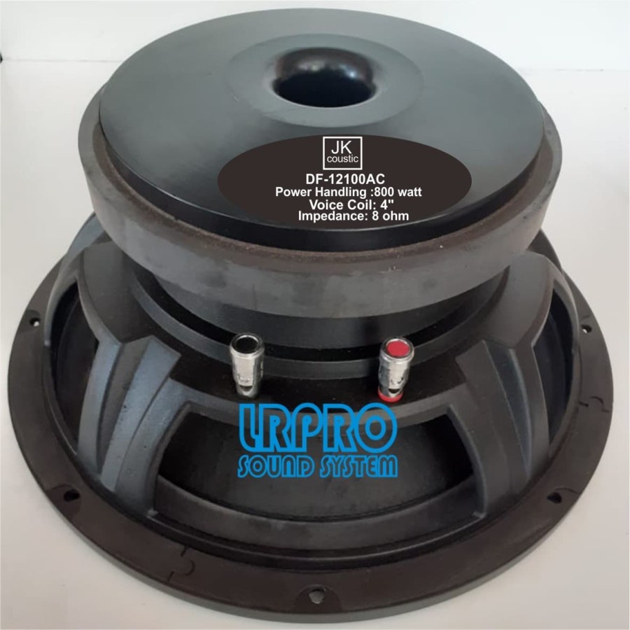 Speaker Sub 12 inc Voice Coil 4 inc Jk coustic DF 12100AC