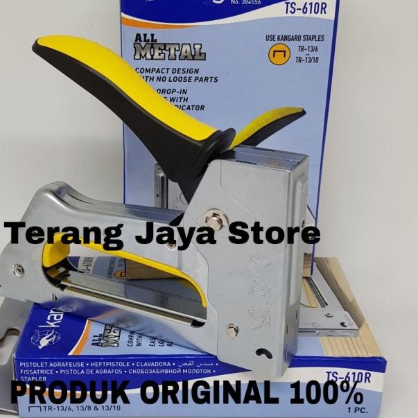

♞ Steples Tembak Kangaro TS-610R Staples Kangaro TS-610R Stapler TS610R ☆
