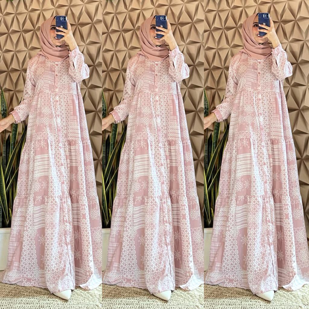 Kamila dress - Dress muslim - Dress Import - Dress Kamila - Dress