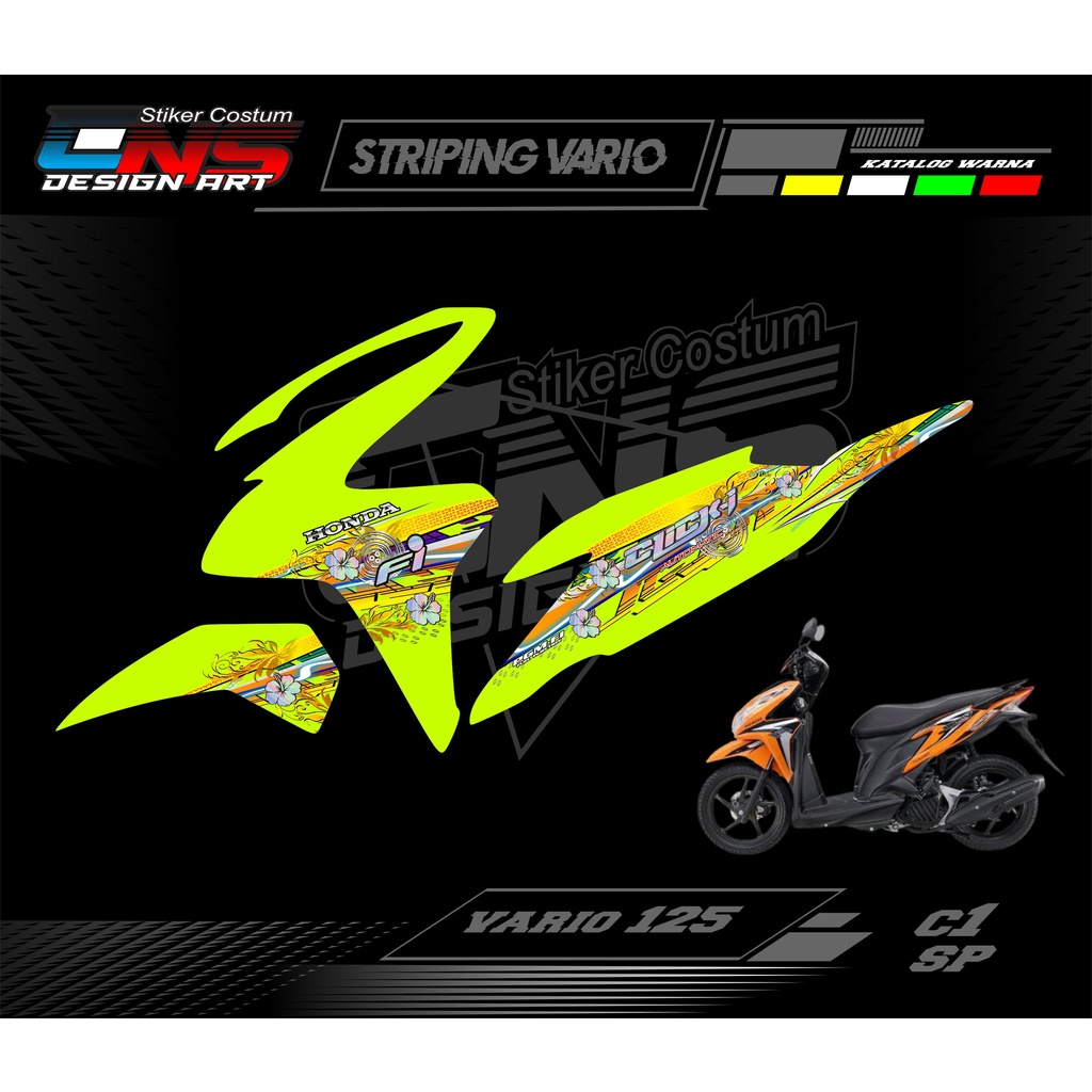 Striping VARIO OLD 125 - Stiker VARIO OLD 125 List Variasi Motor STICKER VARIO 125 stiker motor vari