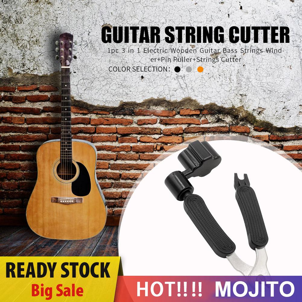 3 In 1 Alat Pemutar / Pemotong Senar Gitar Elektrik Multifungsi