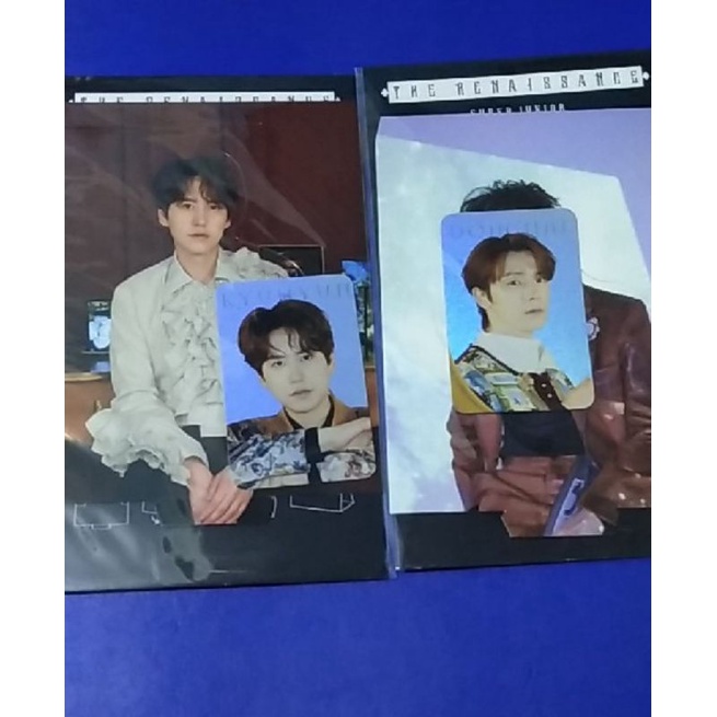 PC Photocard Hologram Holo Renaissance Eunhyuk Hyukjae, Kyuhyun, Donghae