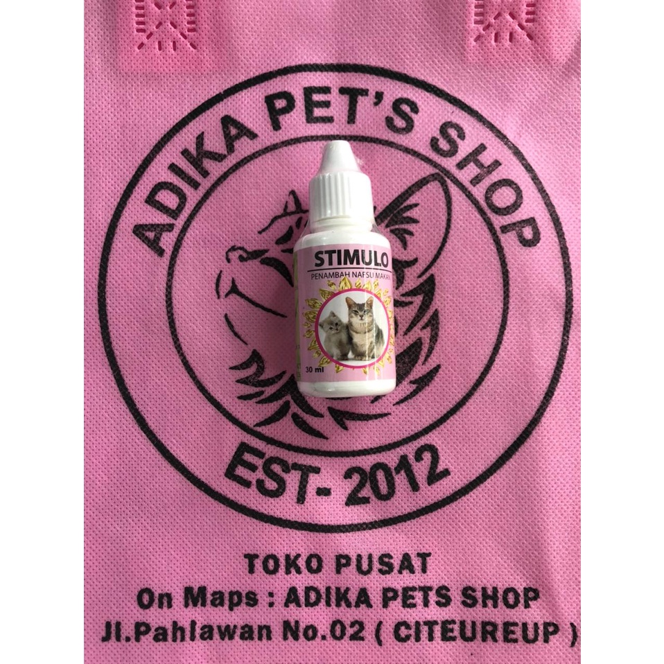 Obat Stimulo (Obat penambah nafsu makan kucing)