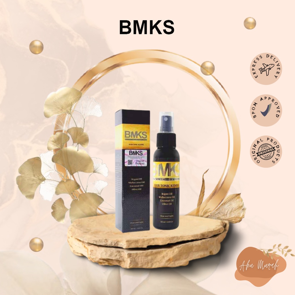 ✨ AKU MURAH ✨BMKS Hair Tonic Kemiri / BPOM dan Original 100%