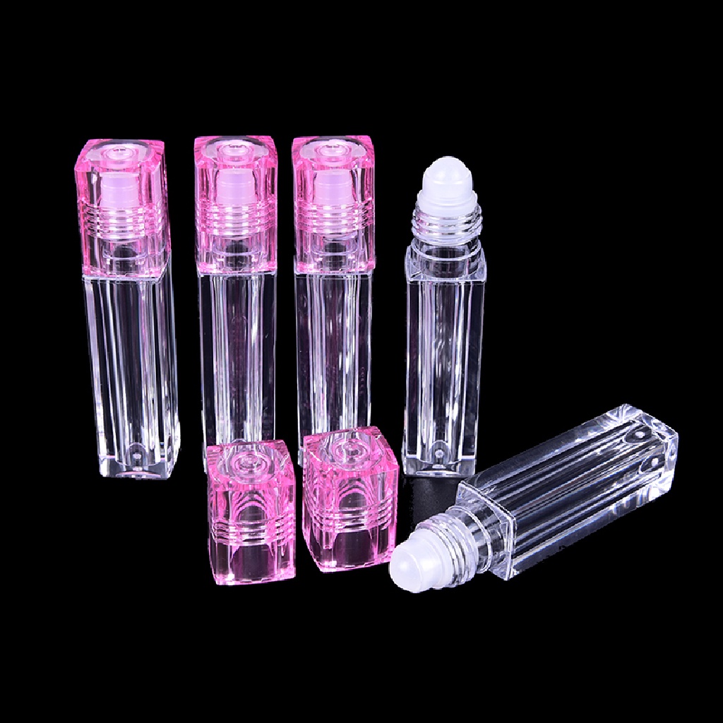 1pc Botol Roll on Bahan Plastik Ukuran 6.5ml Untuk Parfum / Essential Oil