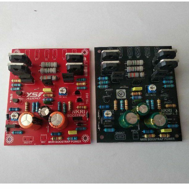 Kit driver amplifier NKRI bosstrap 1000watt teff