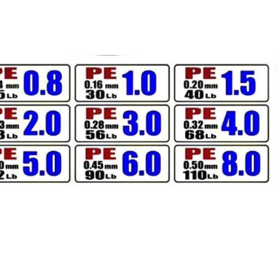 BAYAR DITEMPAT✔️PE KENZI PIRANHA X9 PANJANG 100M CONNECTING 0.8 1.0 2.0 3.0 4.0 5.0 6.0 8.0 PANJANG 