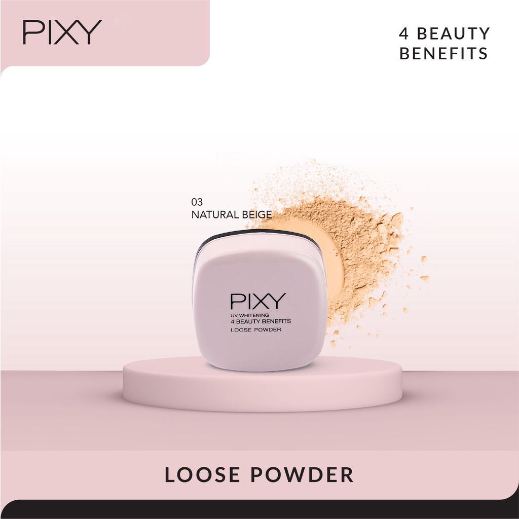PIXY Loose Powder UV Whitening SPF15 12gr