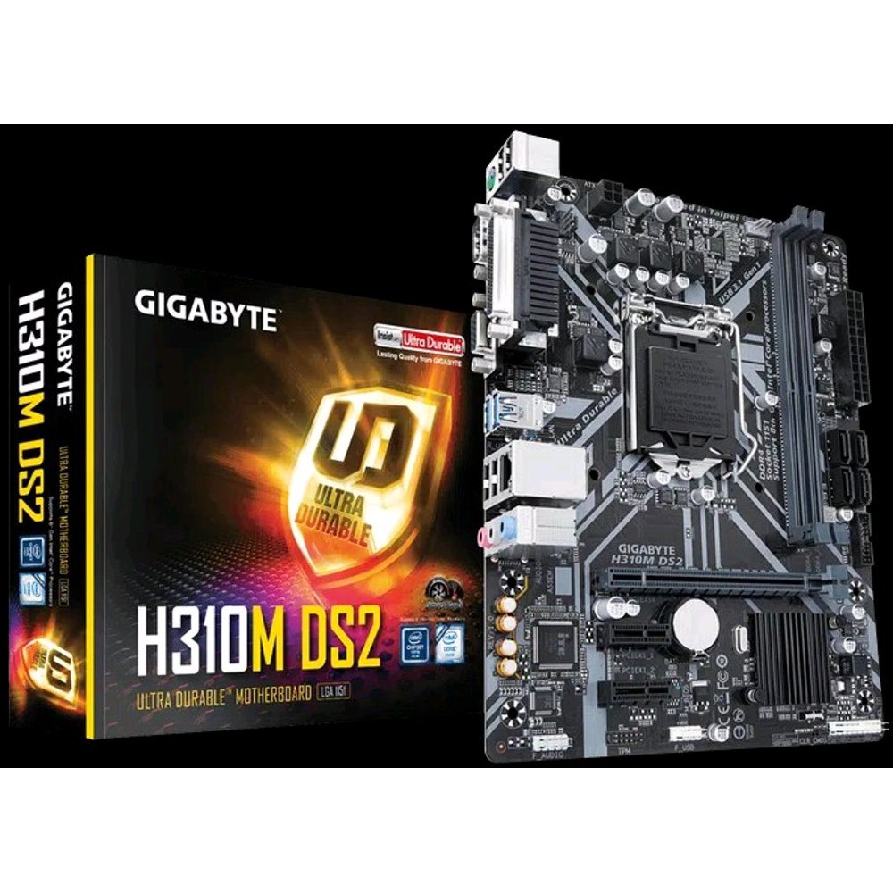 Gigabyte H310M-DS2 LGA1151 H310 DDR4 USB3.1 SATA3 Limited