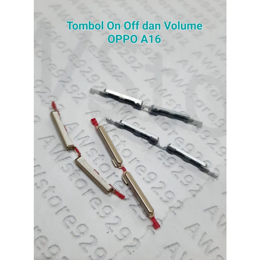 Tombol Volume luar OPPO A16