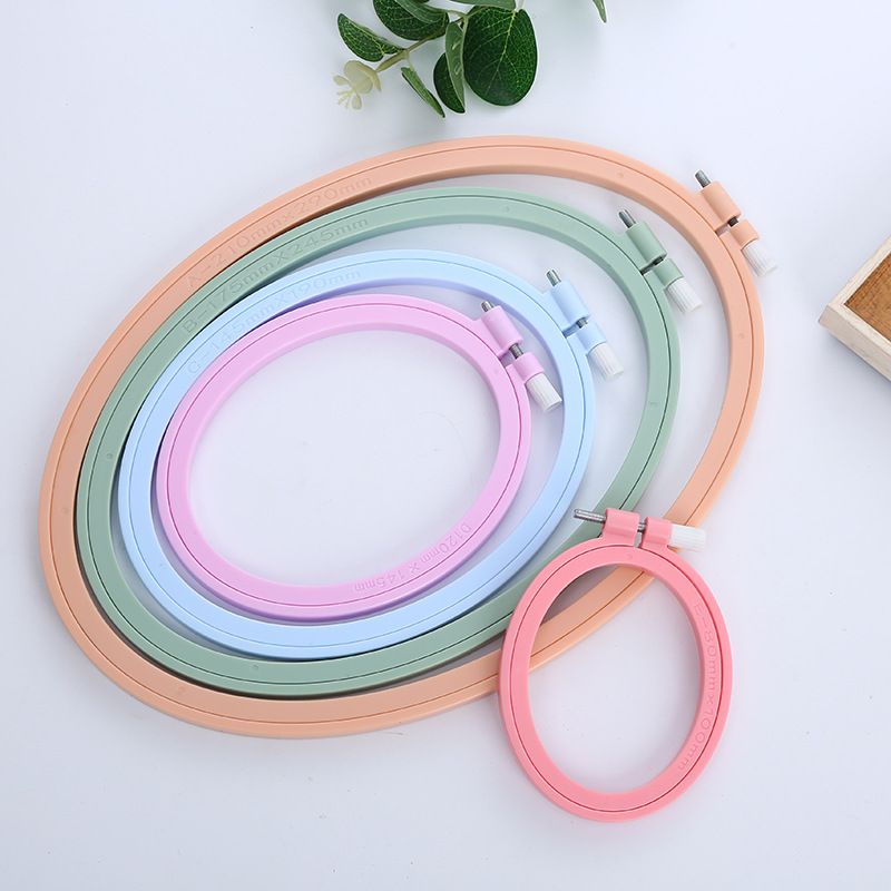 Embroidery hoop oval - bidangan sulam oval