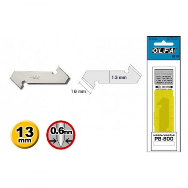 

Olfa PB-800 Spare Blade For Olfa PC-L isi Ulang Mata Pisau Olfa PC-L