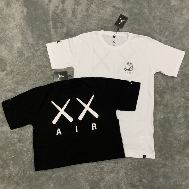 Kaos Tshirt Air Jordan X Kaws Mirror