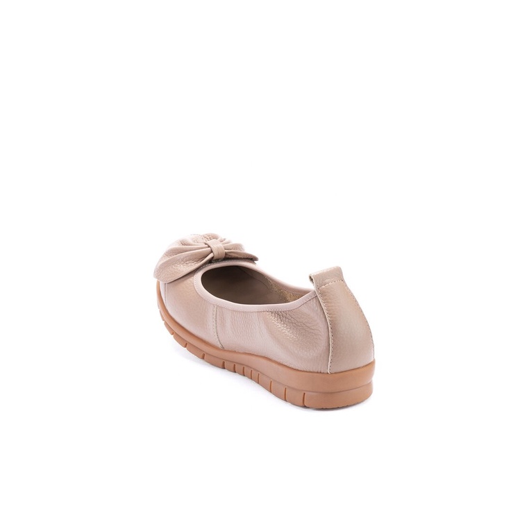 SEPATU FLAT KULIT ANDREW WANITA ORIGINAL CASUAL BRANDED PINK ANW02