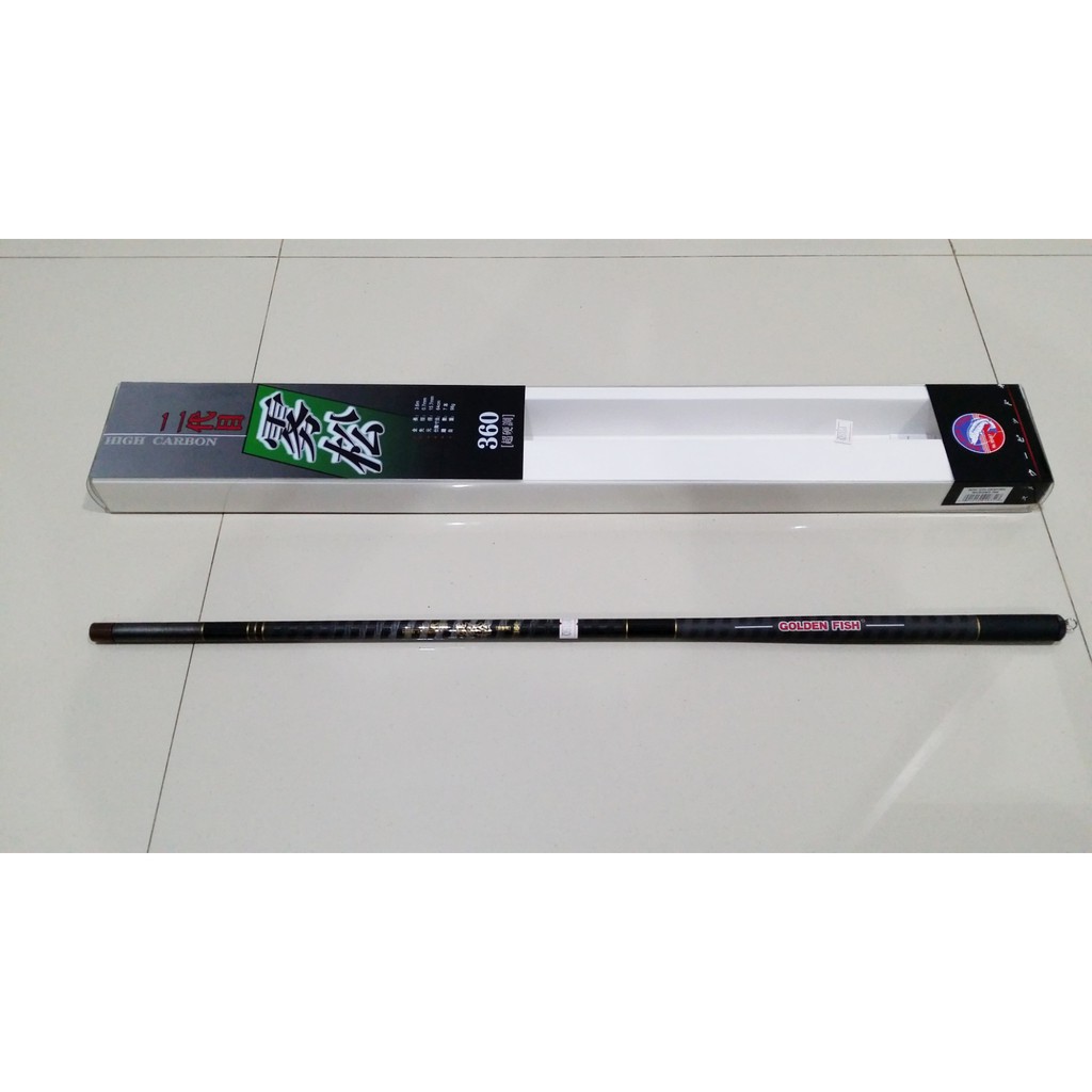 Joran / Fishing Rod / Tegek Golden Fish Wu Song 360 #5164