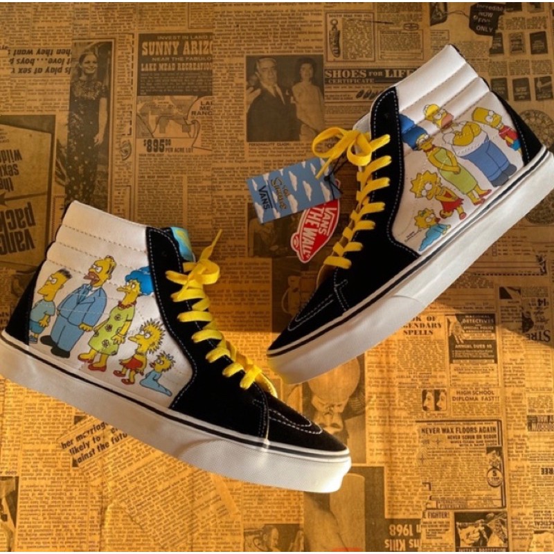 Vans Sk8 HI x The Simpsons “1987 - 2020”