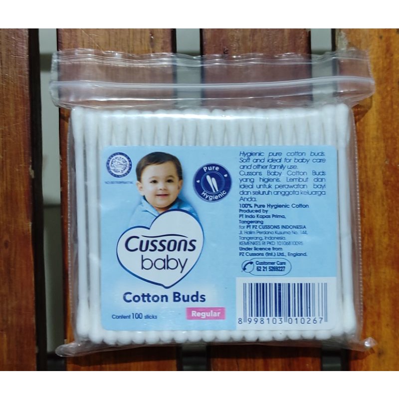 Cussons Baby Cotton Buds Extra Fine Isi 50 &amp; 100 / Reguler / Pembersih Telinga Anak  &amp; Dewasa