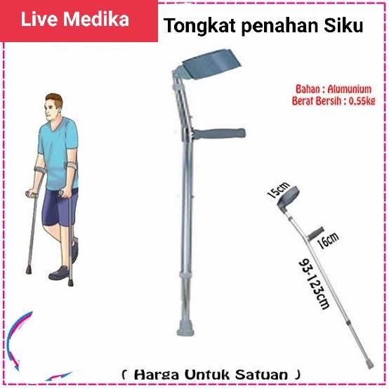 tongkat siku elbow  Tongkat elbow Tongkat penahan Siku Merk Sellaco